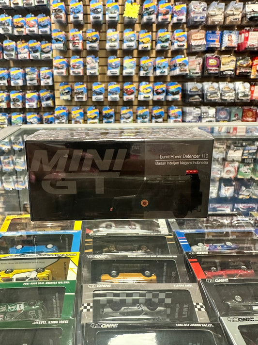 Mini GT 158 Land Rover Defender 110 Badan Intelijen Negara Indonesia - EMS Exclusive