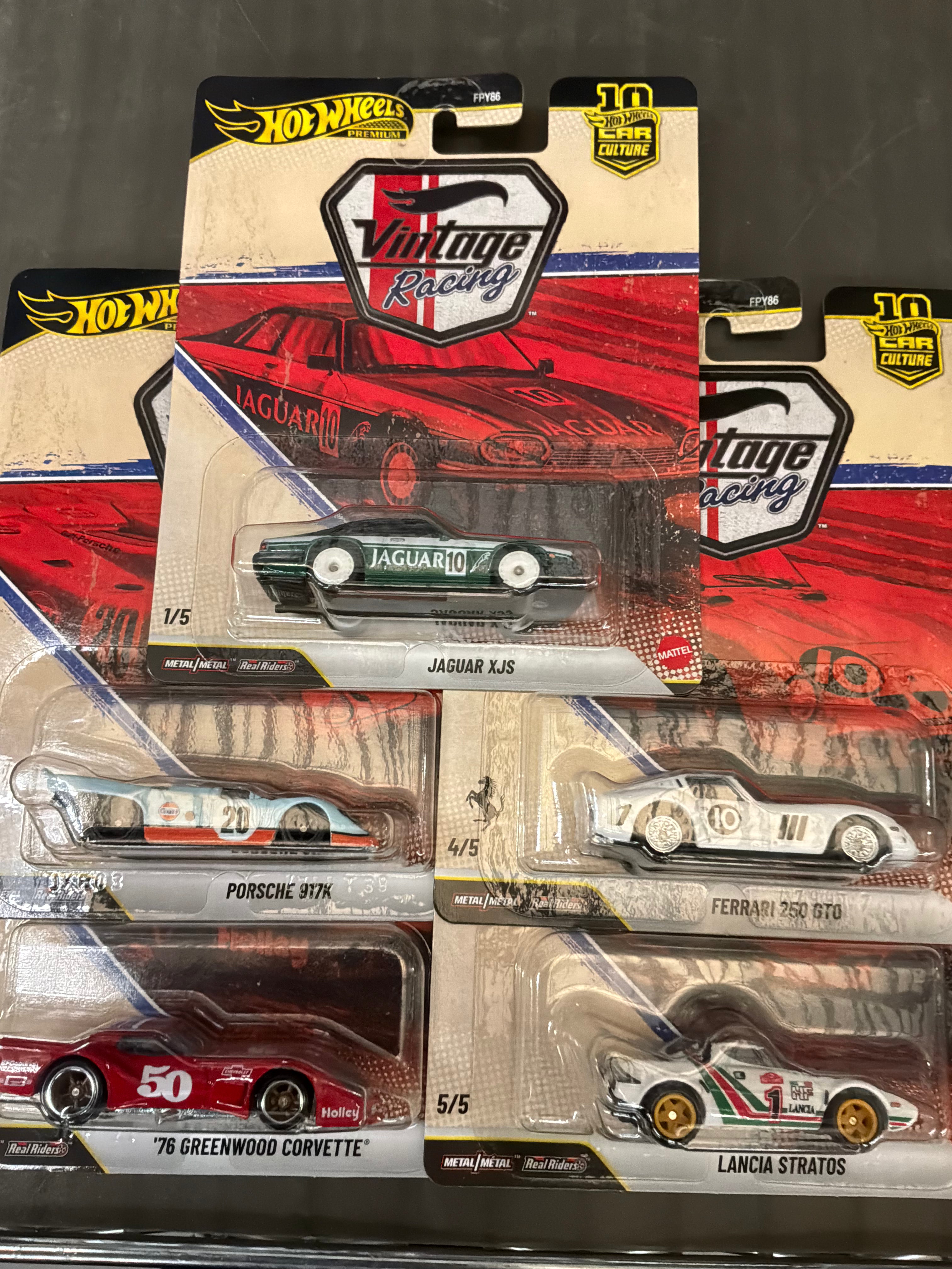 2026 Hot Wheels Premium Vintage Racing Set of 5 – Diecastz