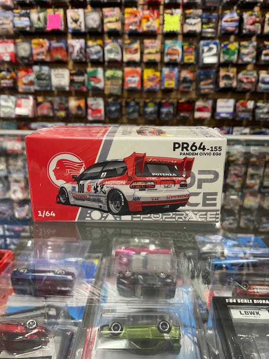 Pop Race PR64-155 Pandem Civic EG6 Idemitsu Motion