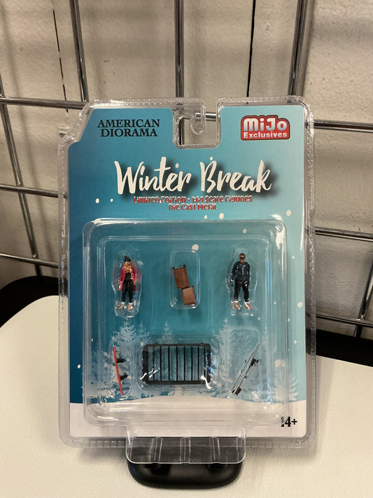 American Diorama Winter Break Figures 6pcs Set
