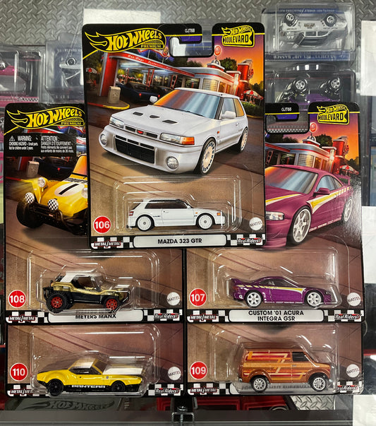 Hot Wheels Boulevard Set 106-110 956Y