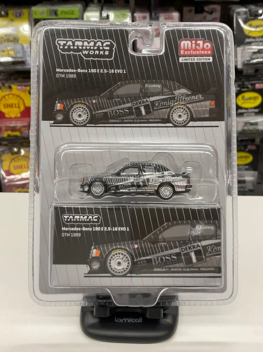 Tarmac Works Mercedes-Benz 190 E2.5-16 EVO 1 DTM 1989 Klaus Ludwig