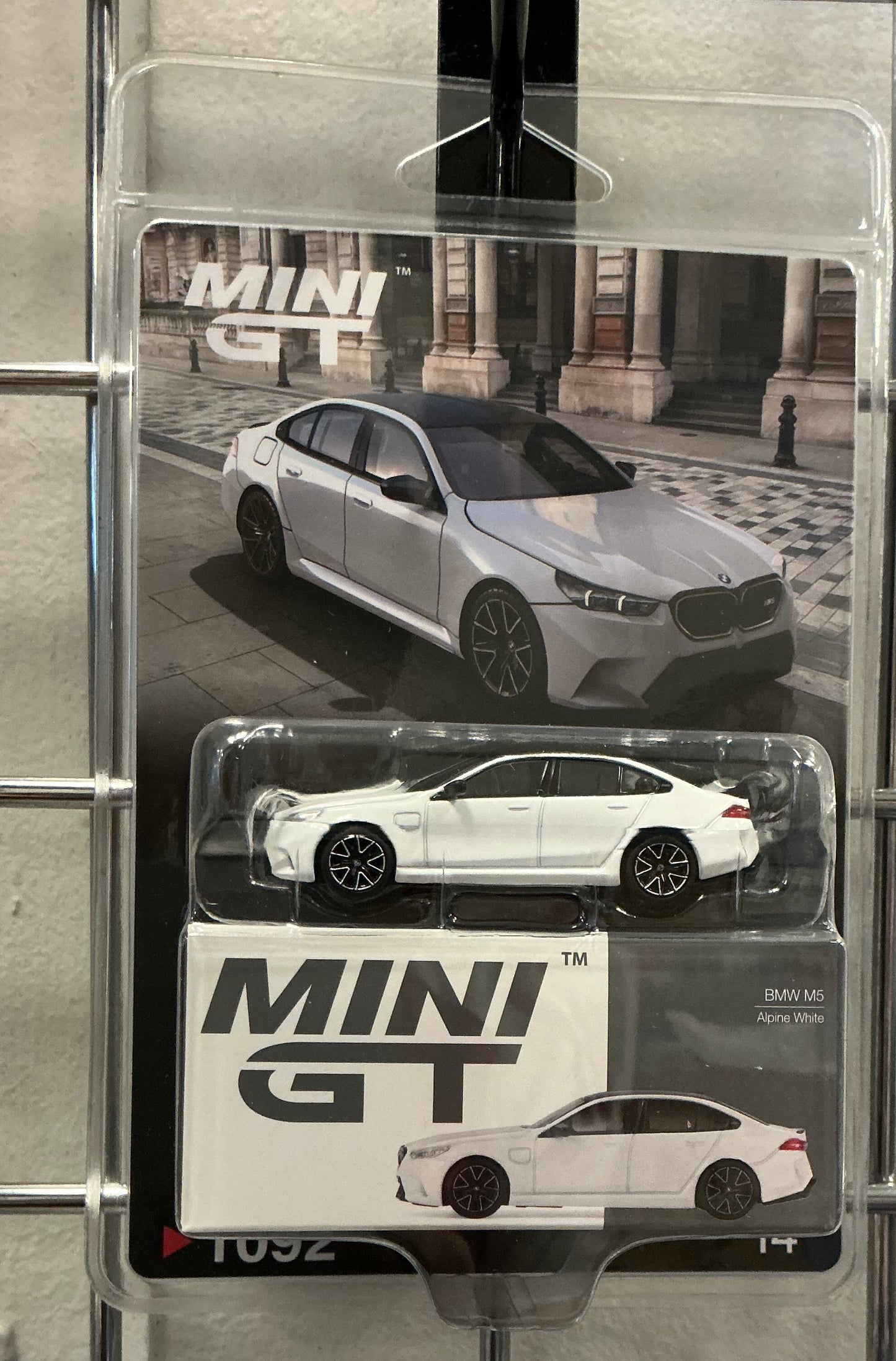 MINI GT BMW M5 Alpine White