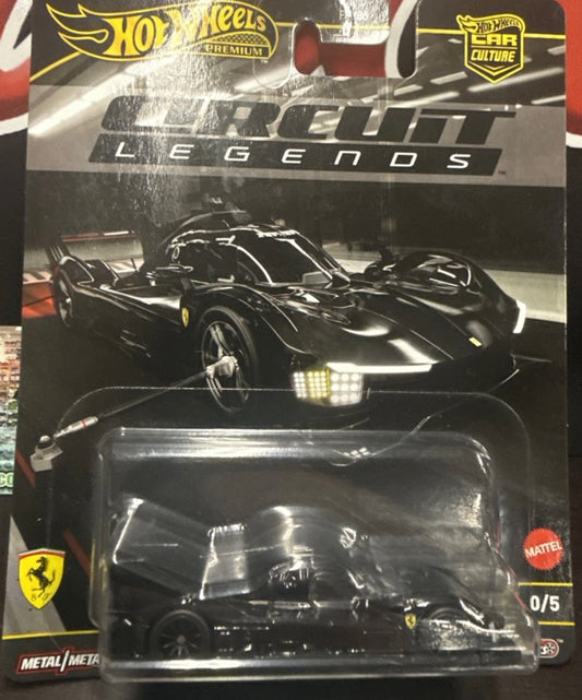 Hot Wheels Circuit Legends Chase Ferrari 499P W/Protector
