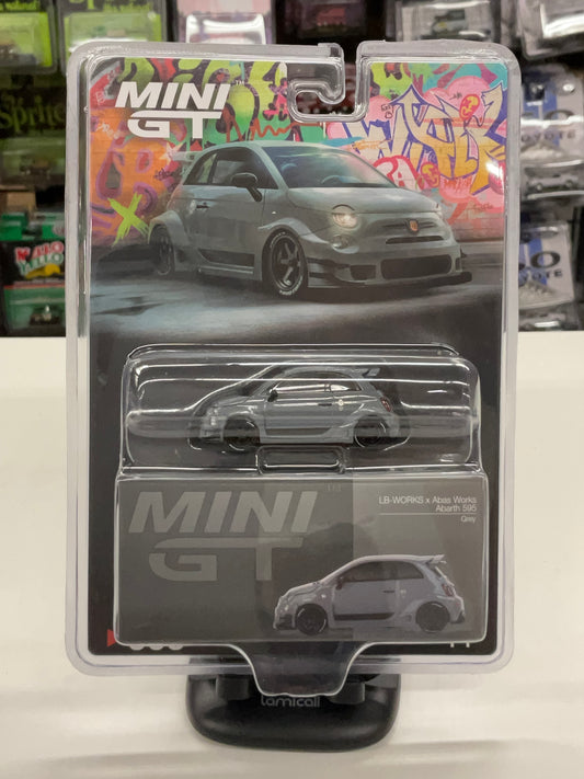 Mini GT 995 LB-WORKS x Abas Works Abarth 595 Grey