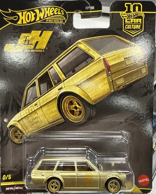 2026 Hot Wheels JAPAN HISTORICS CHASE DATSUN 510 Wagon/remorque