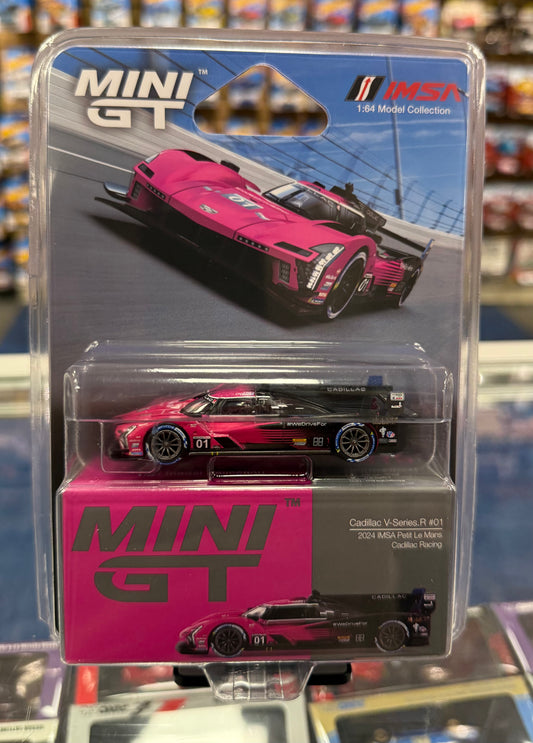 Mini GT 1010 Cadillac V-Series.R #01 2024 IMSA Petit Le Mans Cadillac Racing
