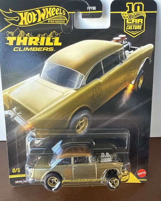 2026 Hot Wheels CHASE Thrill Climbers ‘55 Chevy Gasser Bel Air
