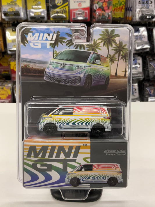 Mini GT 899 Volkswagen ID. Buzz Prototype “Rainbow”