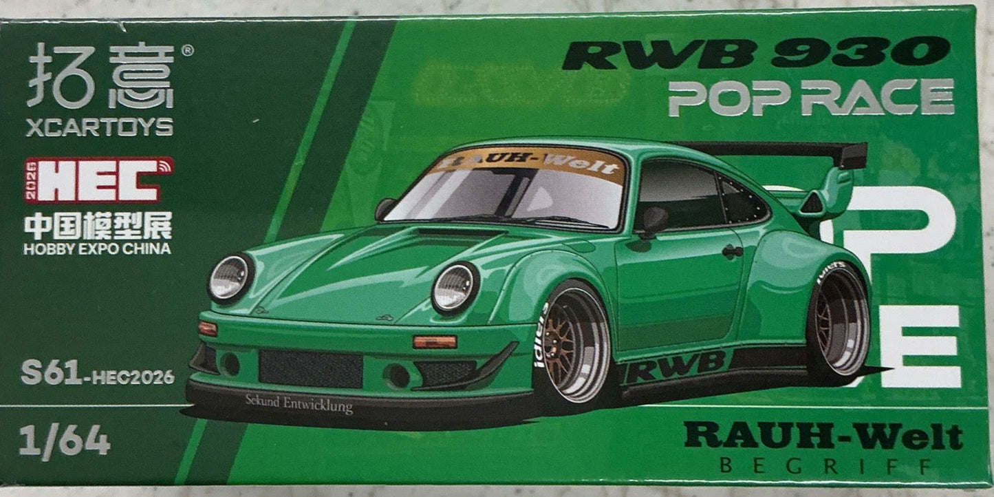 Pop Race Porsche 911 930 RWB HEC 2026