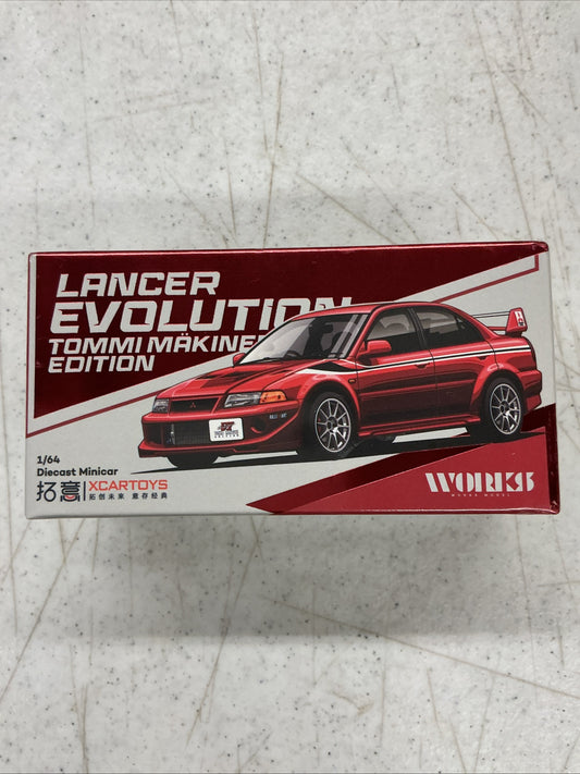 XCARTOYS Pop Race Mitsubishi Lancer Evolution VI Tommy Makine