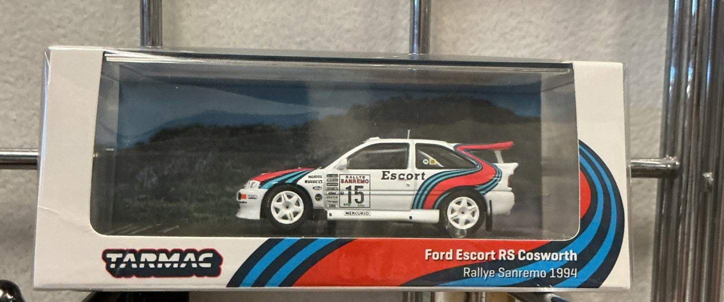 Tarmac Works 1:64 Ford Escort RS Cosworth WRC Rallye Sanremo 1994