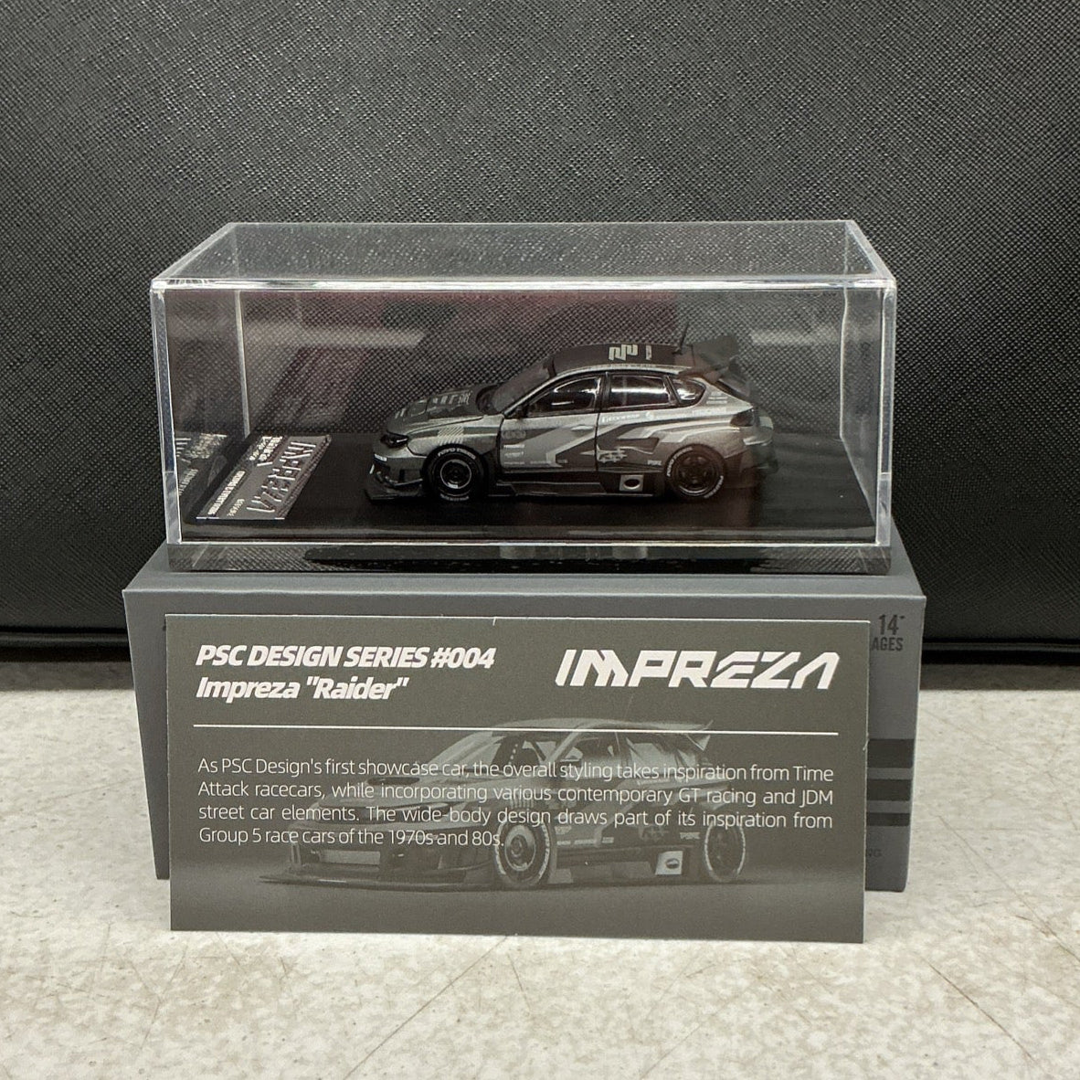 TimeMicro × PSC DESIGN Impreza "RAIDER" Grey