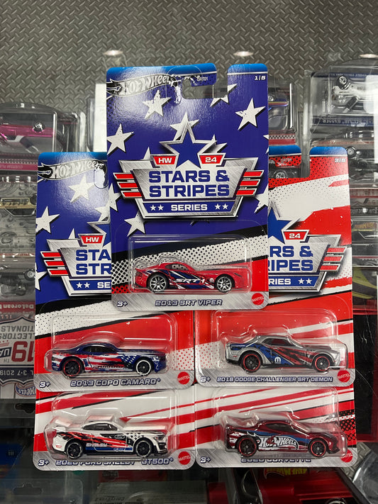 Hot Wheels 2024 Stars & Stripes Series