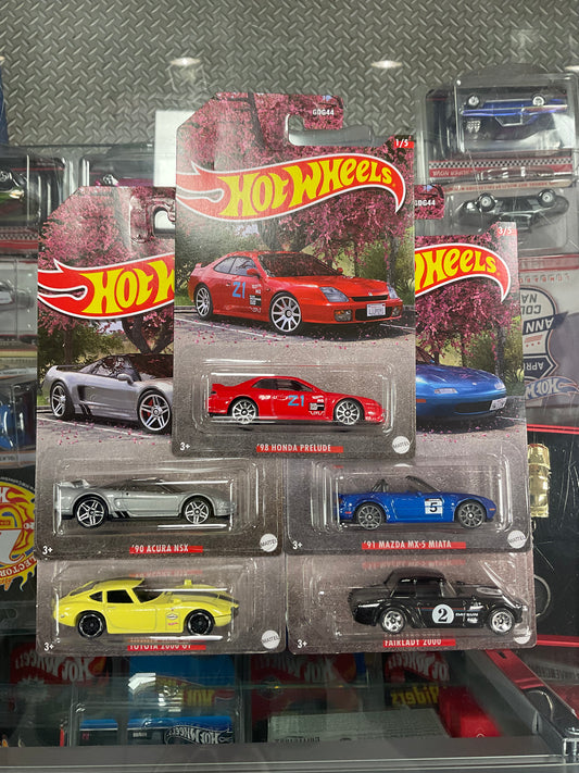 Hot Wheels JDM Set of 5 2024 957B