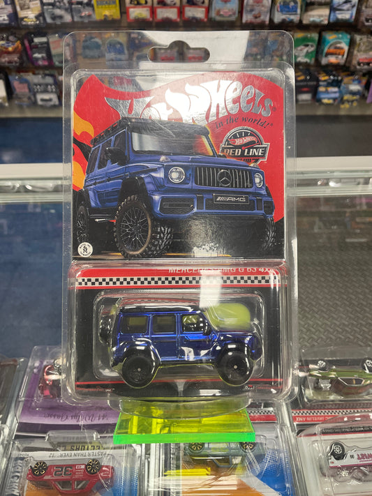 Hot Wheels RLC Blue Mercedes-AMG G 63 4X4^2