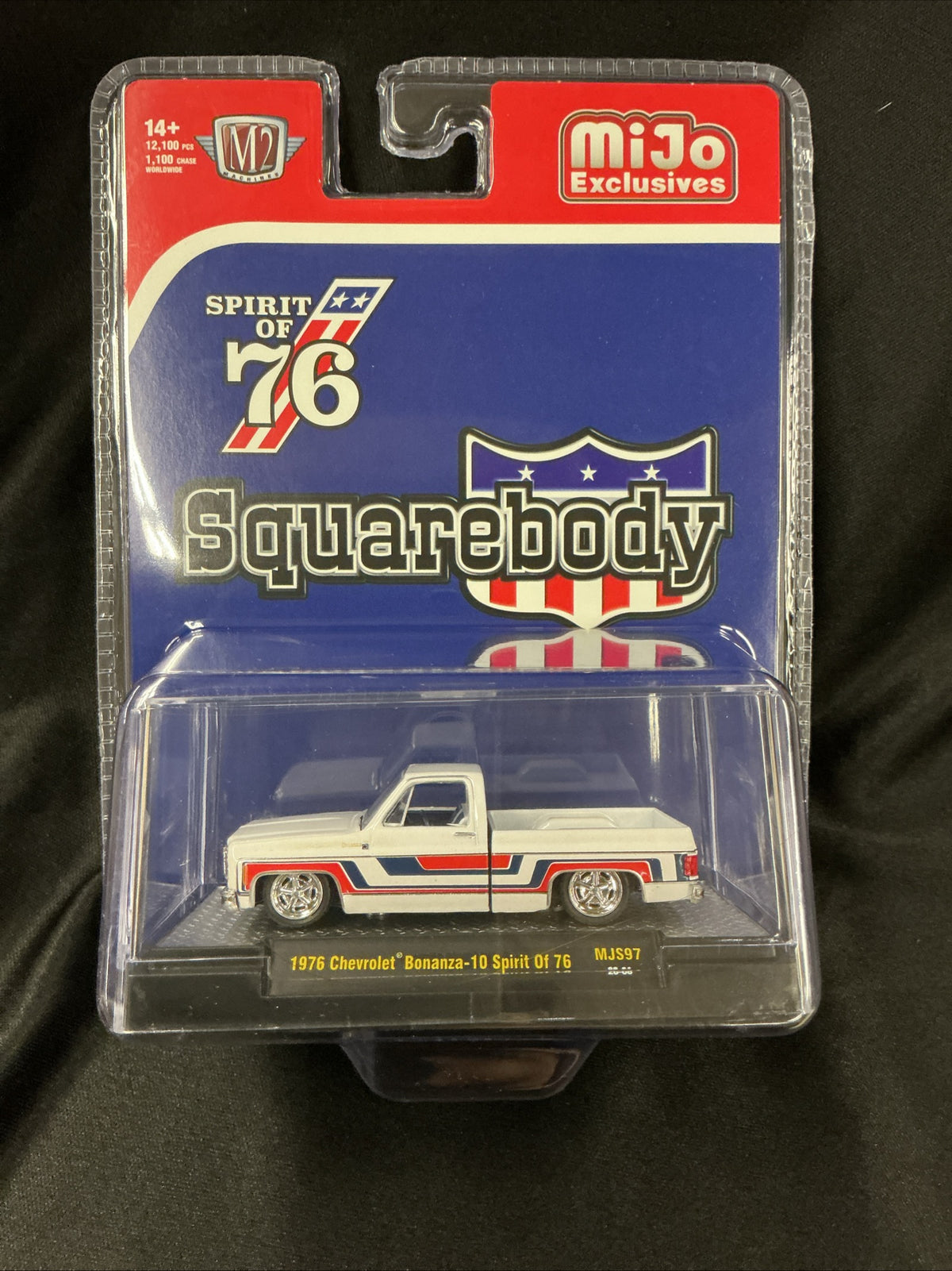 M2 MACHINES 1976 CHEVY SILVERADO BONANZA-10 SQUAREBODY USA MJS97