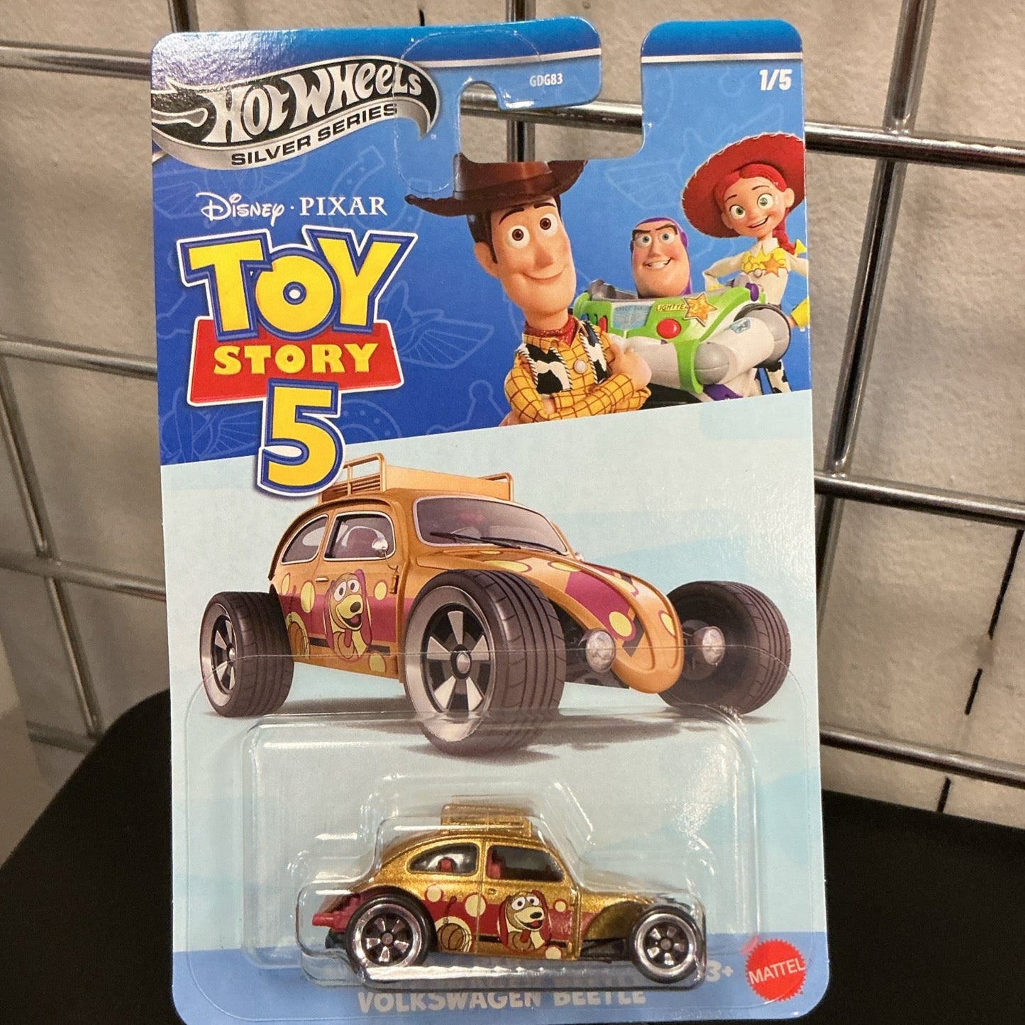 Toy Story 5  Hot Wheels Sliver Series 5 car set