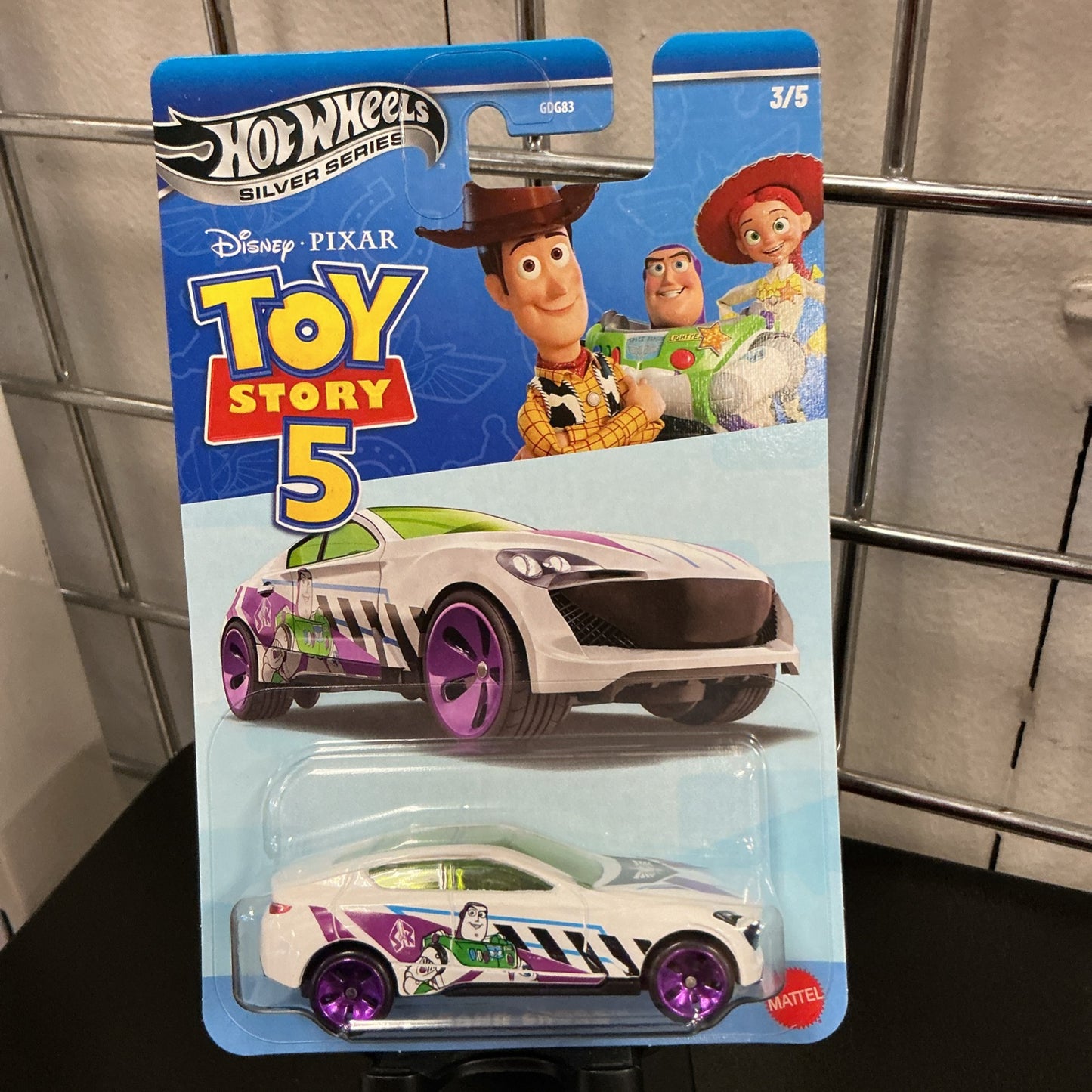 Toy Story 5  Hot Wheels Sliver Series 5 car set