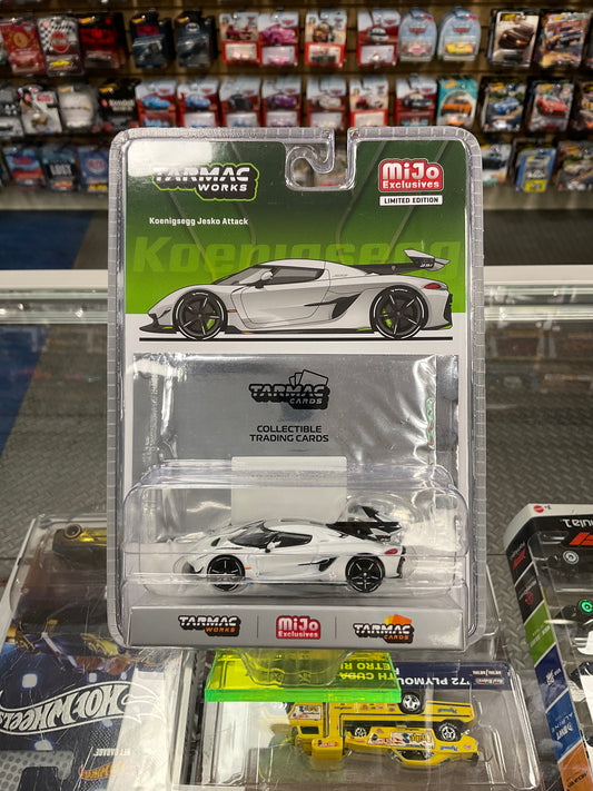 Tarmac works MiJo Exclusives Koenigsegg Jesko Attack Tarmac Cards