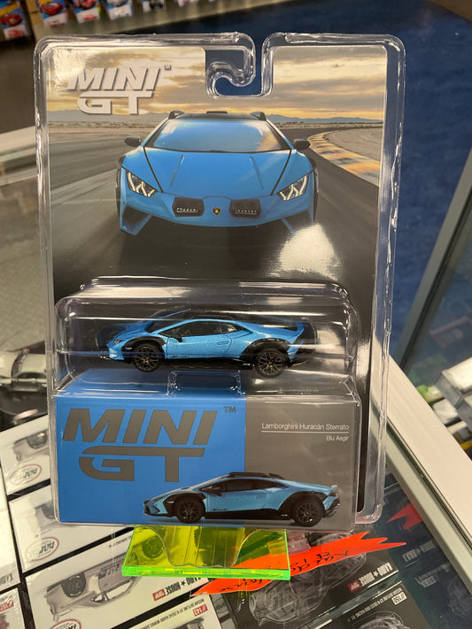 MiniGT #807 Lamborghini Huracán Sterrato Blu Aegir