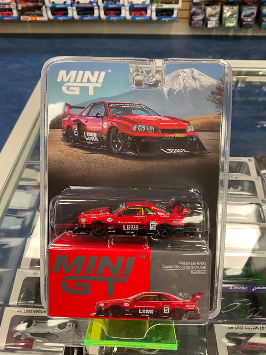 MiniGT #843 Nissan LB-ER34 Super Silhouette Skyline