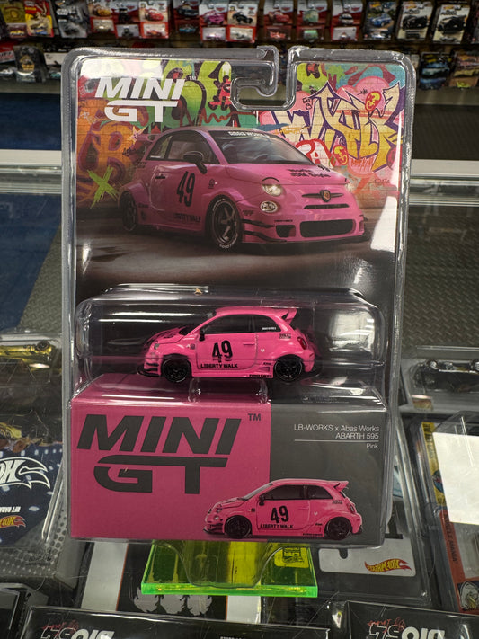 MiniGT 851 LB-WORKS x Abas Works ABARTH 595 pink