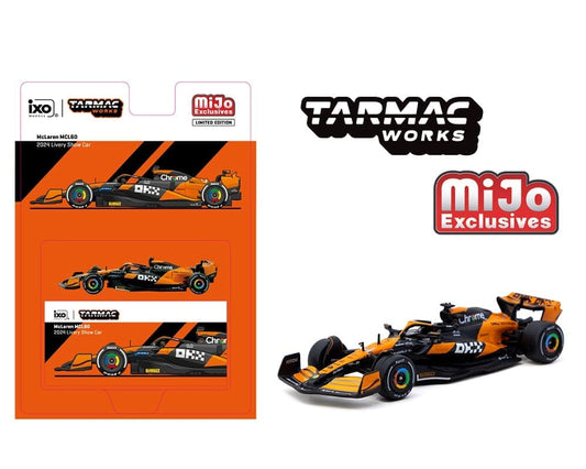 Tarmac McLaren MCL60 2024 Livery Show Car – Orange