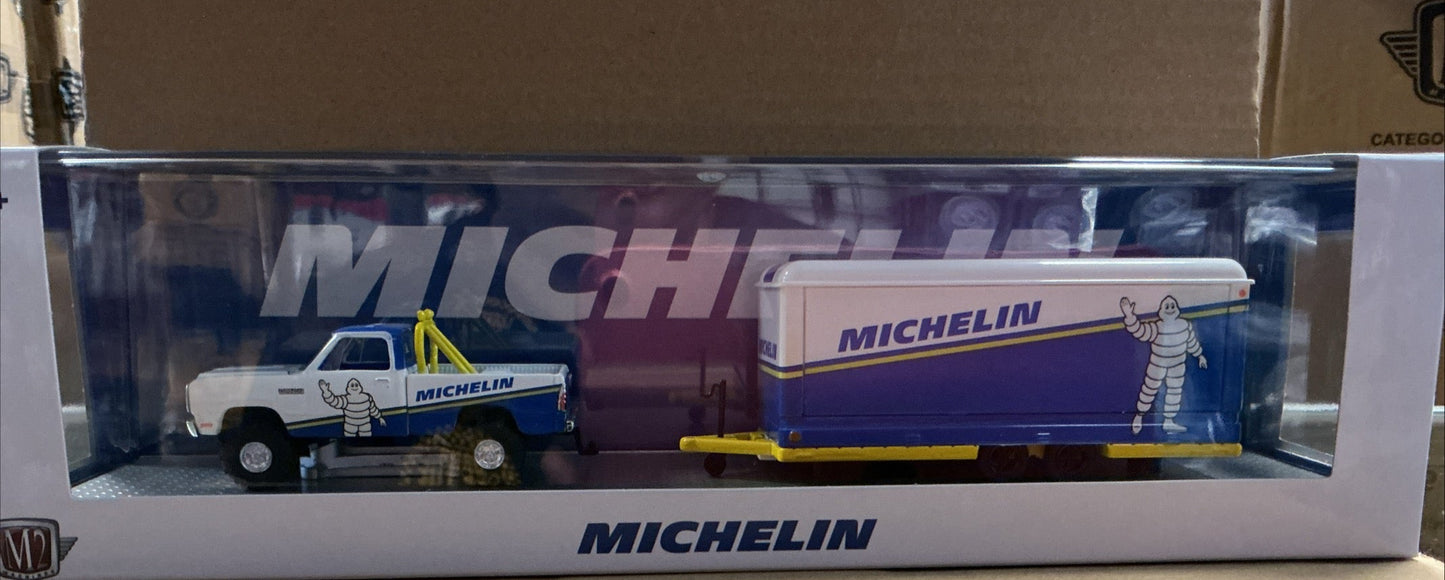M2 Machines 1979 Dodge 150 Power Wagon & 1969 Dodge Dart Swinger Michelin R98