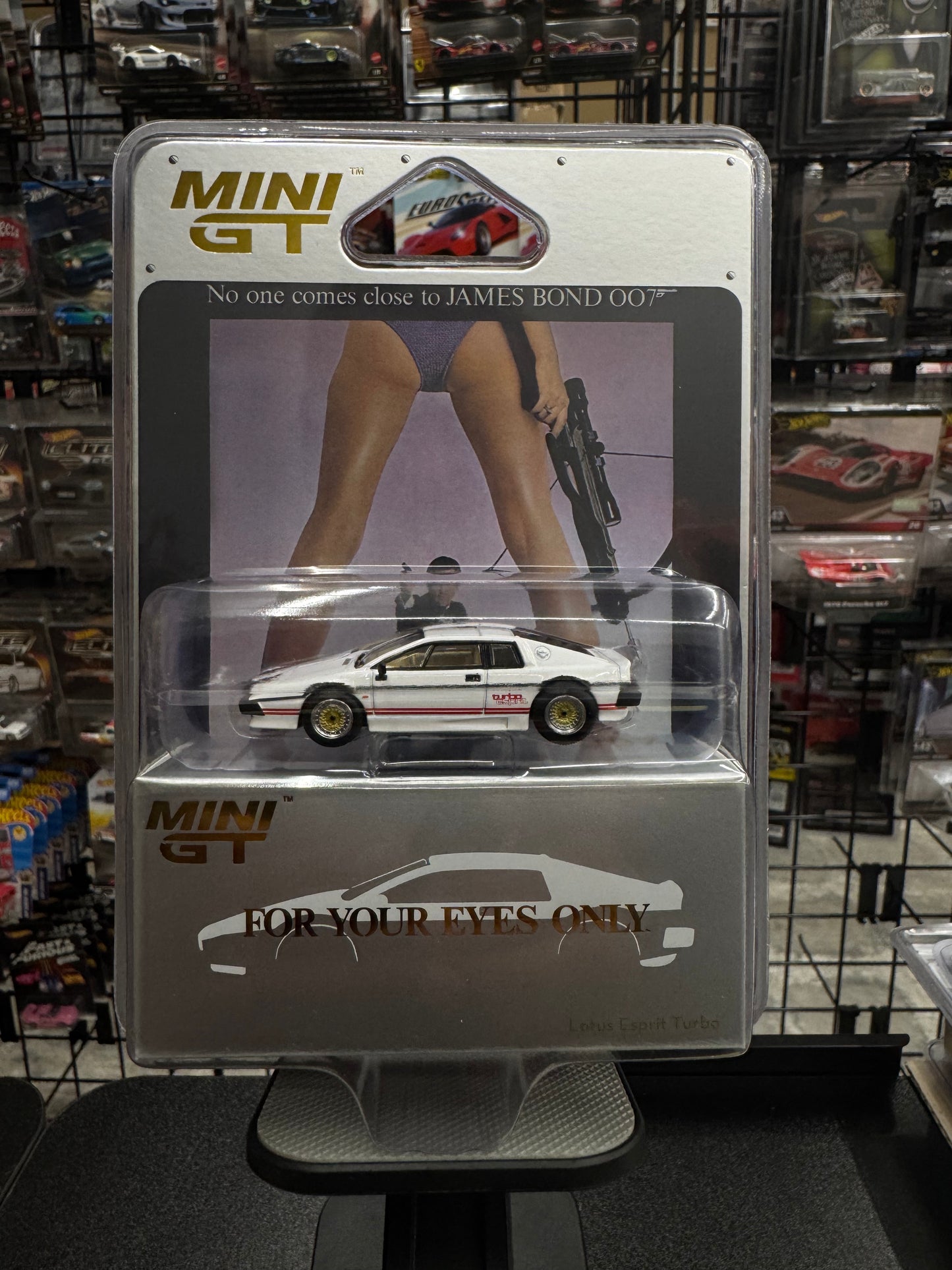 Mini GT 907 007 For Your Eyes Only Lotus Esprit Turbo
