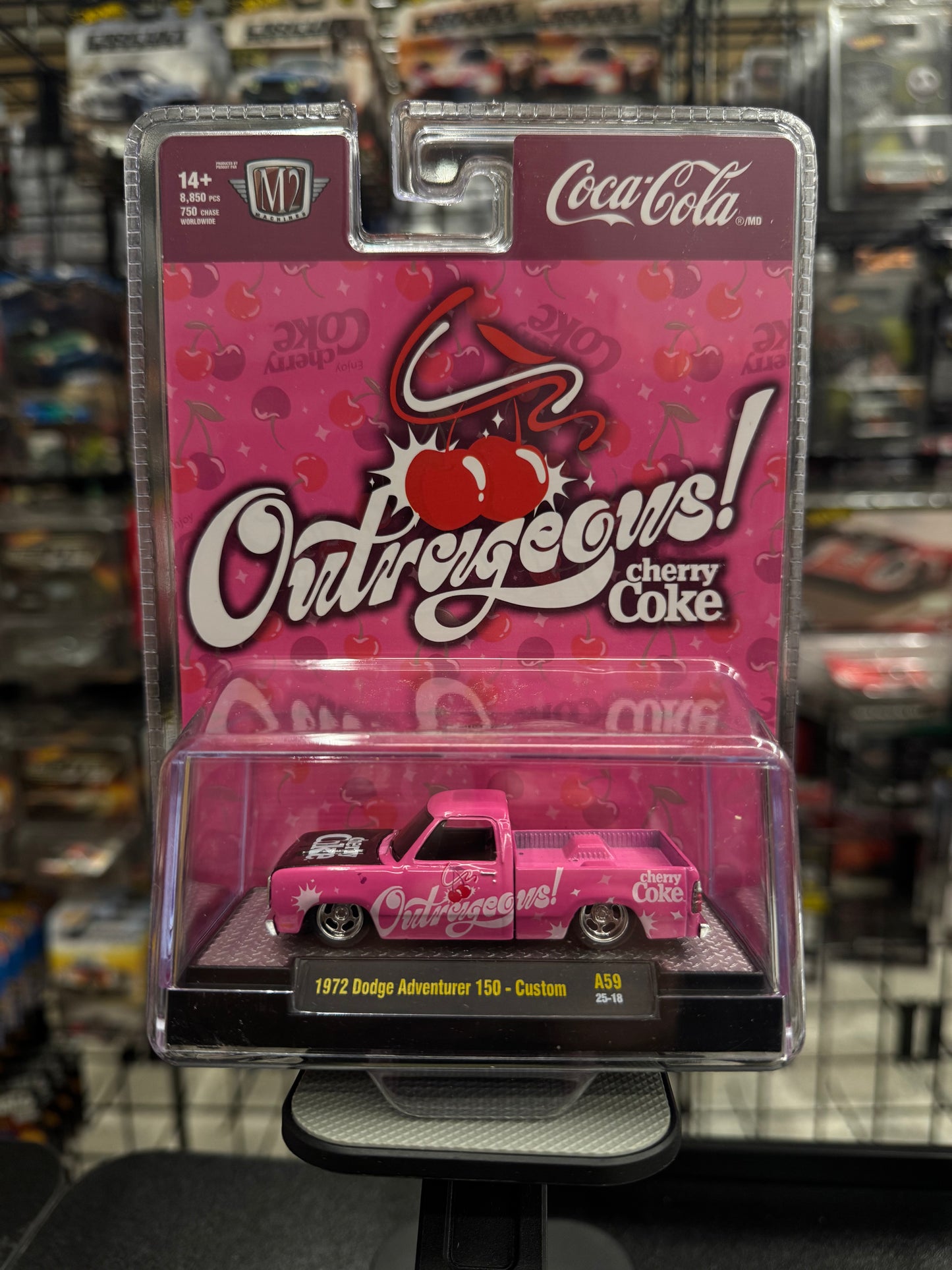 M2 Machines 1972 Dodge Adventure 150 - Custom Outrageous! Cherry Coke