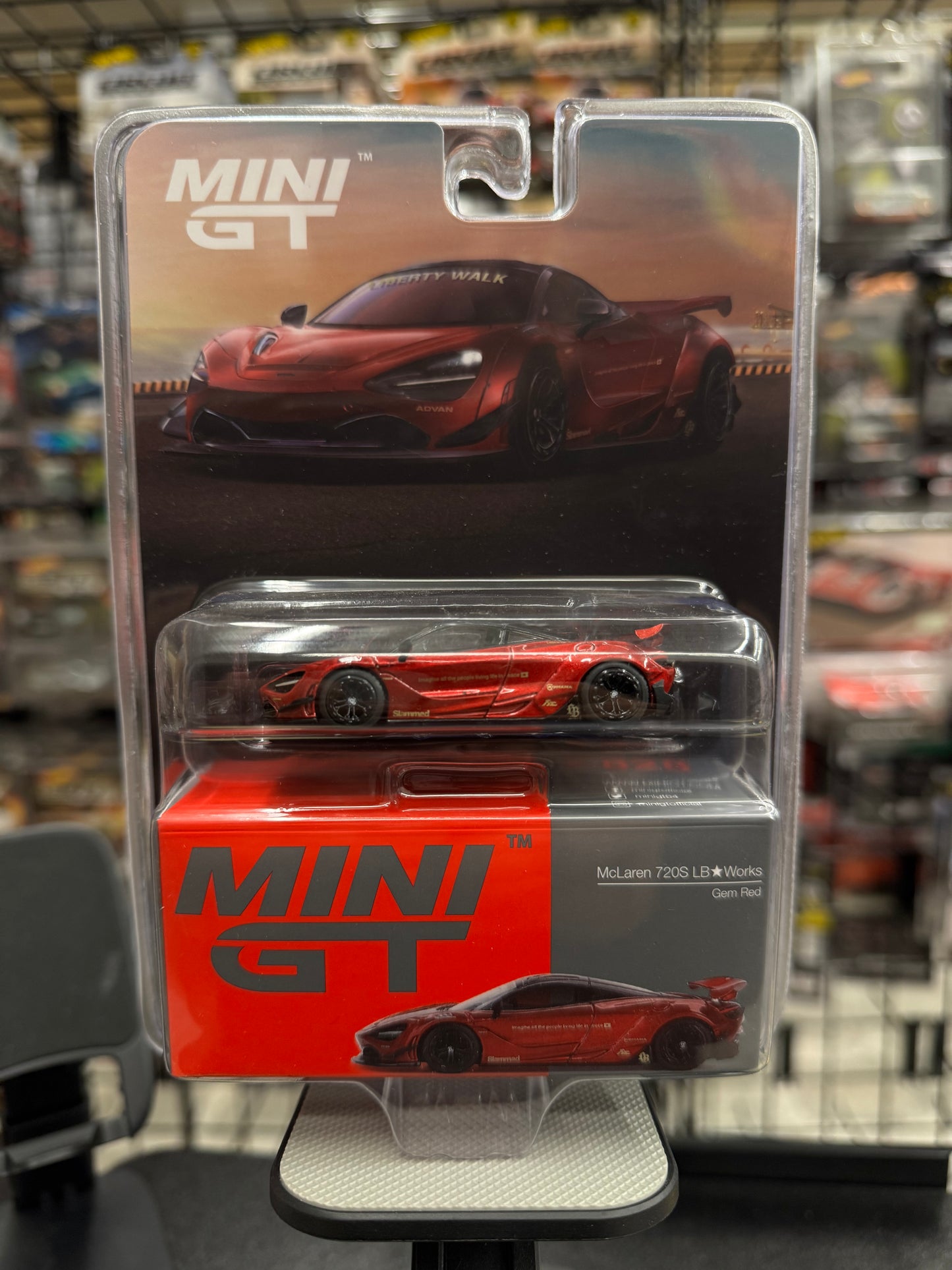 Mini GT 828 McLaren 726S LB*Works Gem Red – Diecastz