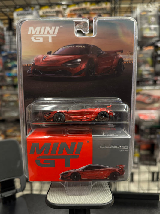 Mini GT 828 McLaren 726S LB*Works Gem Red