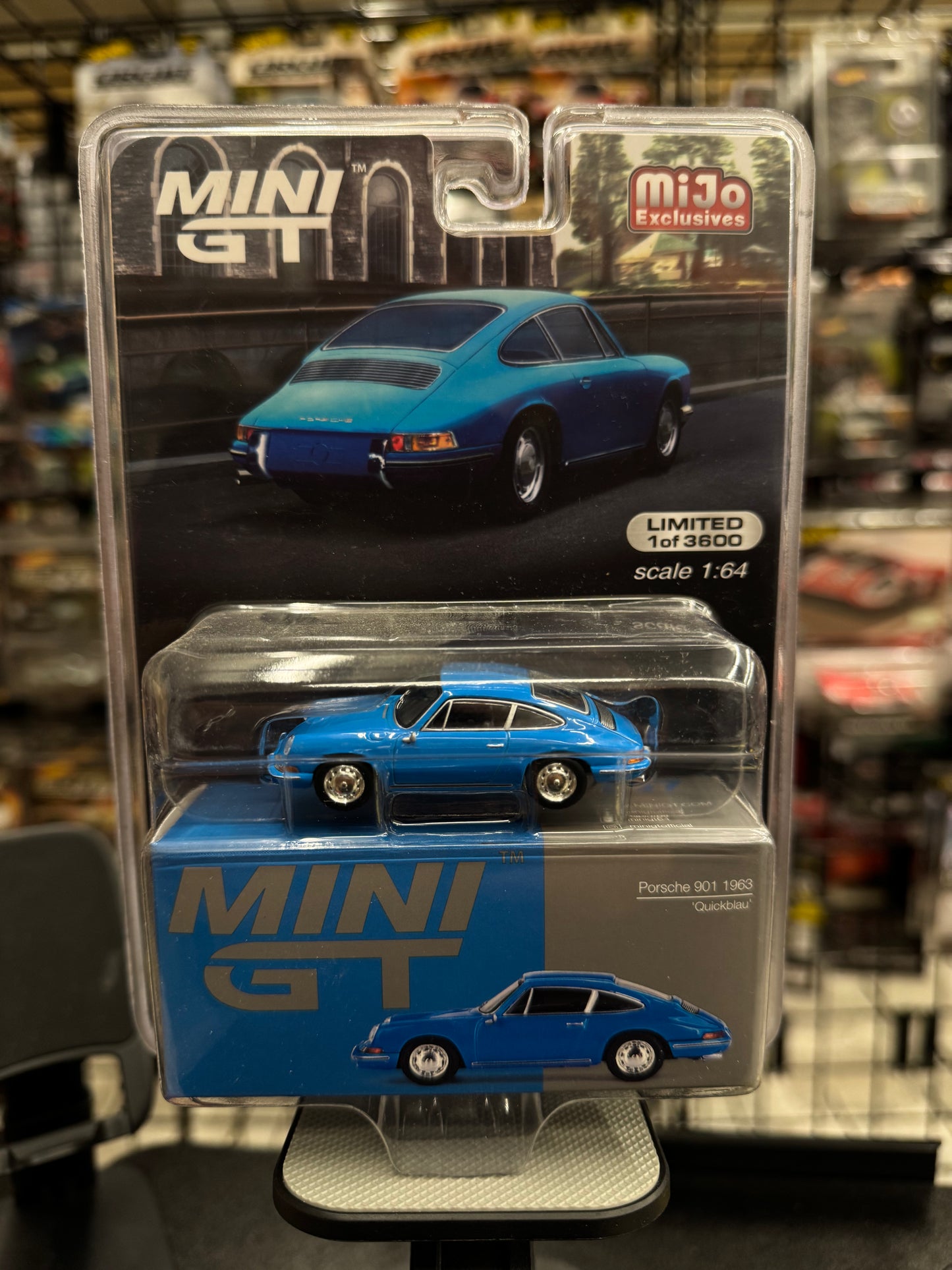 Mini GT 707  Porsche 901 1963 ‘Quickblau’