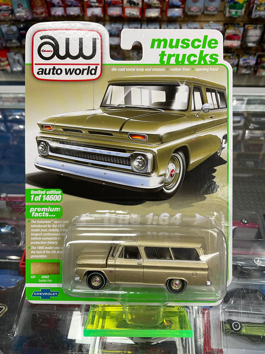 Autoworld Muscle Trucks 1966 Chevy Suburban