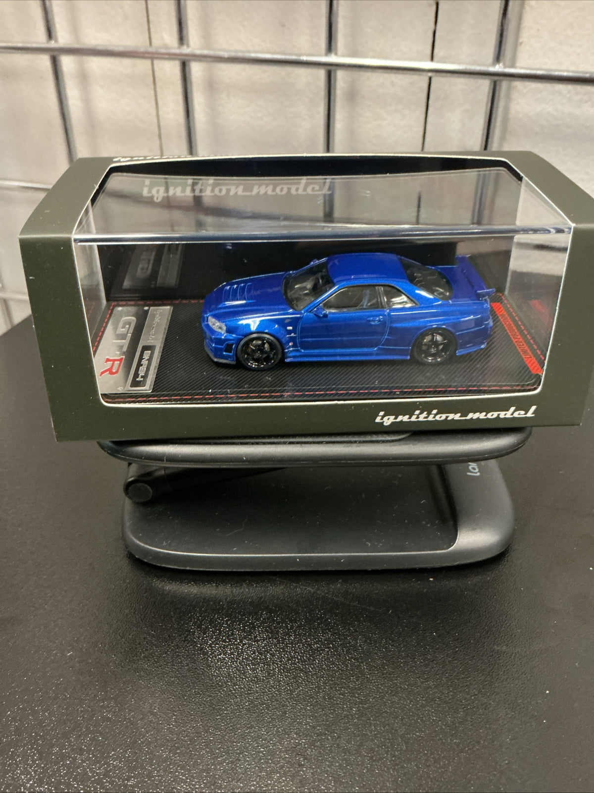 Ignition Model Nissan Skyline GT-R (BNR34) NISMO - Blue Metallic IG4174