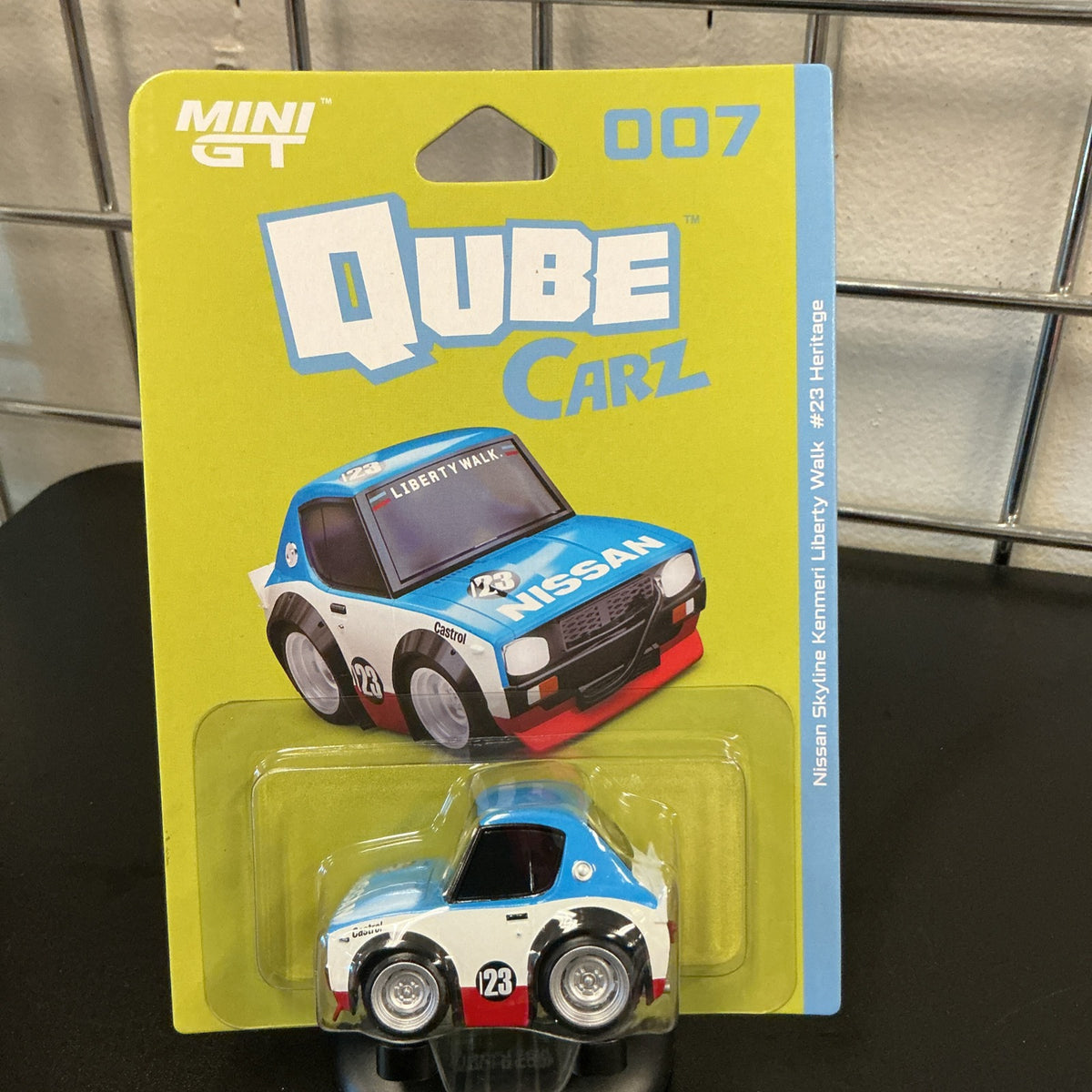 MINI GT QUBE CARS SET OF 3 NISSAN GTR