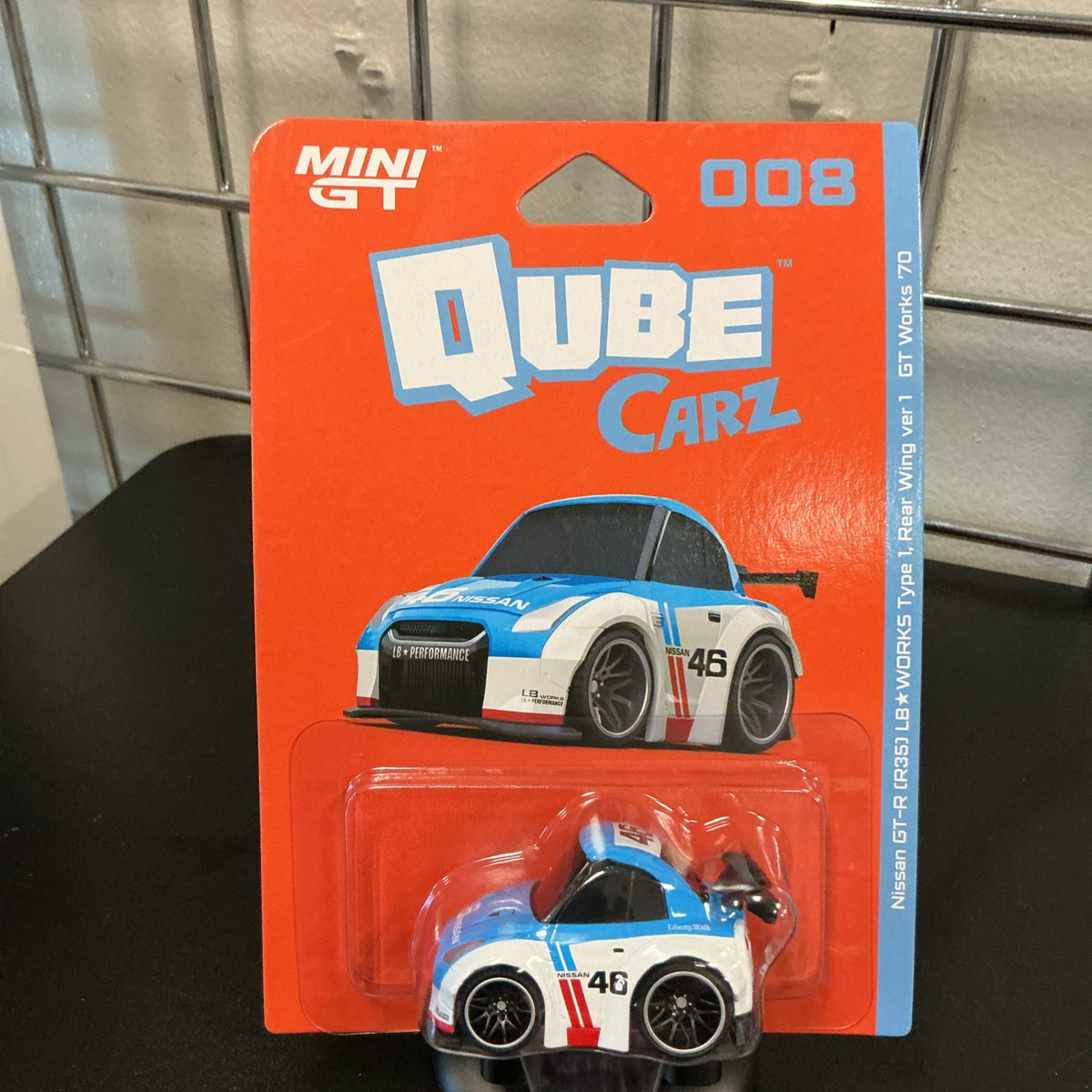MINI GT QUBE CARS SET OF 3 NISSAN GTR