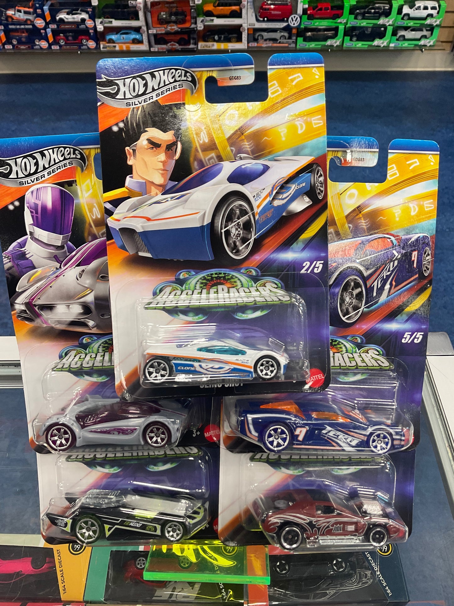 HotWheels Silver Series AcceleRacers Set