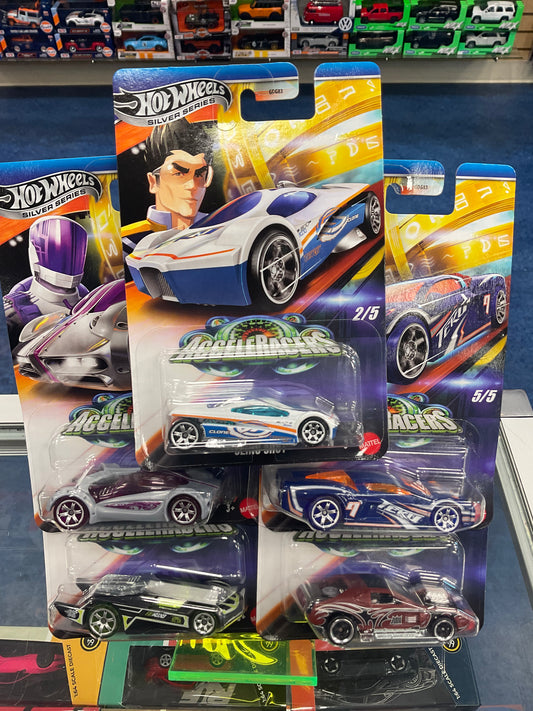 HotWheels Silver Series AcceleRacers Set