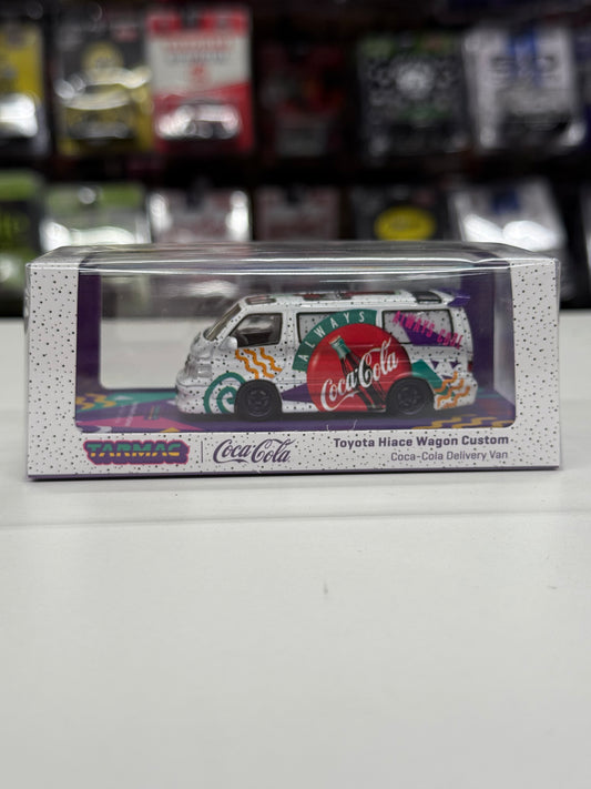 Tarmac Toyota Hiace Wagon Custom Coca-Cola Delivery Van