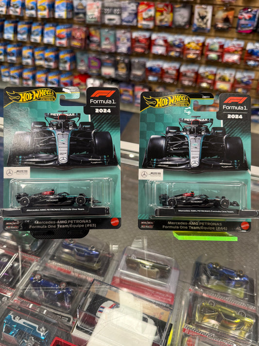 Hot Wheels Formula 1 Mercedes-AMG 2024 set of 2 3rd release