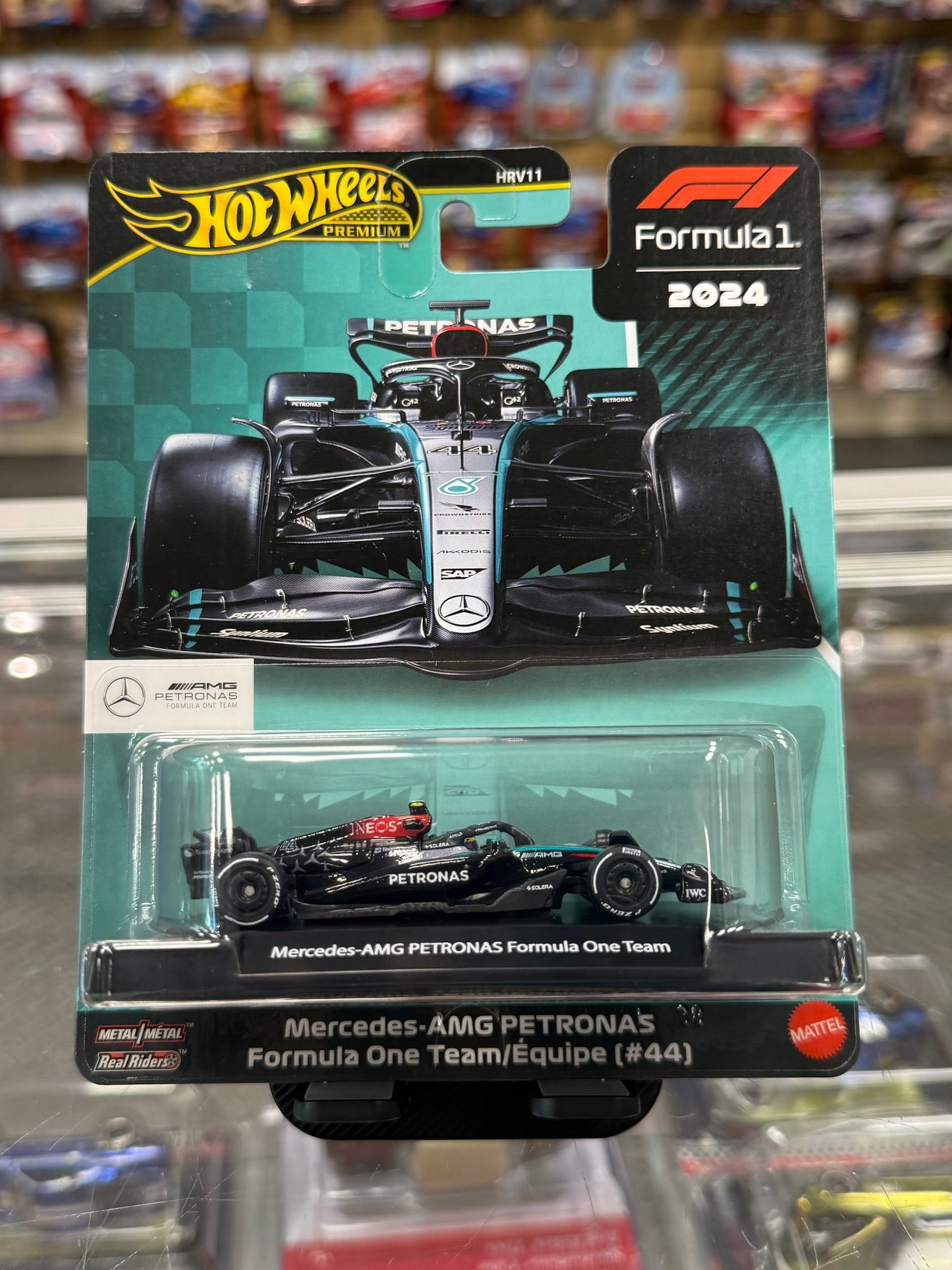 Hot Wheels Formula 1 Mercedes-AMG 2024 set of 2 3rd release