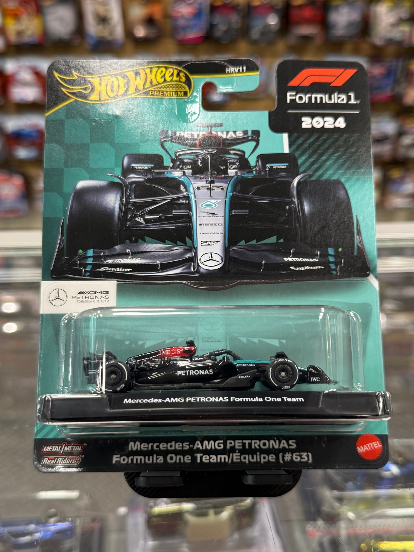 Hot Wheels Formula 1 Mercedes-AMG 2024 set of 2 3rd release