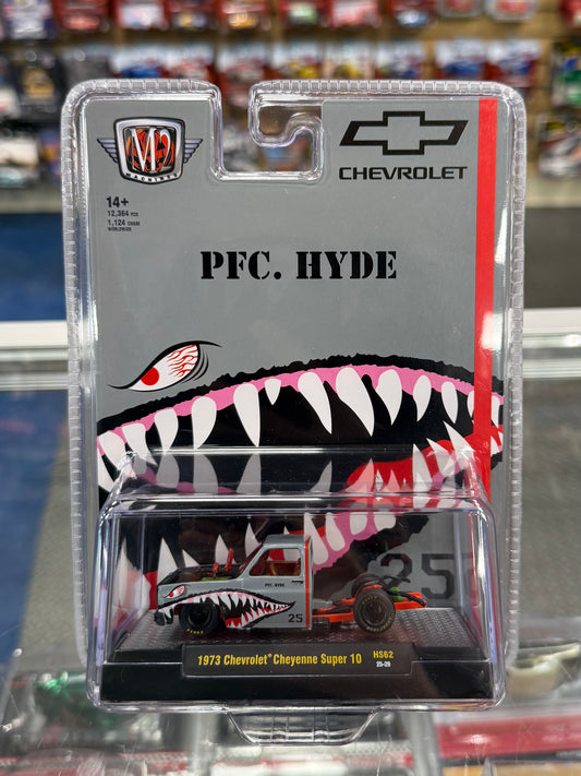 M2 Machines PFC. Hyde 1973 Chevrolet Cheyenne Super 10