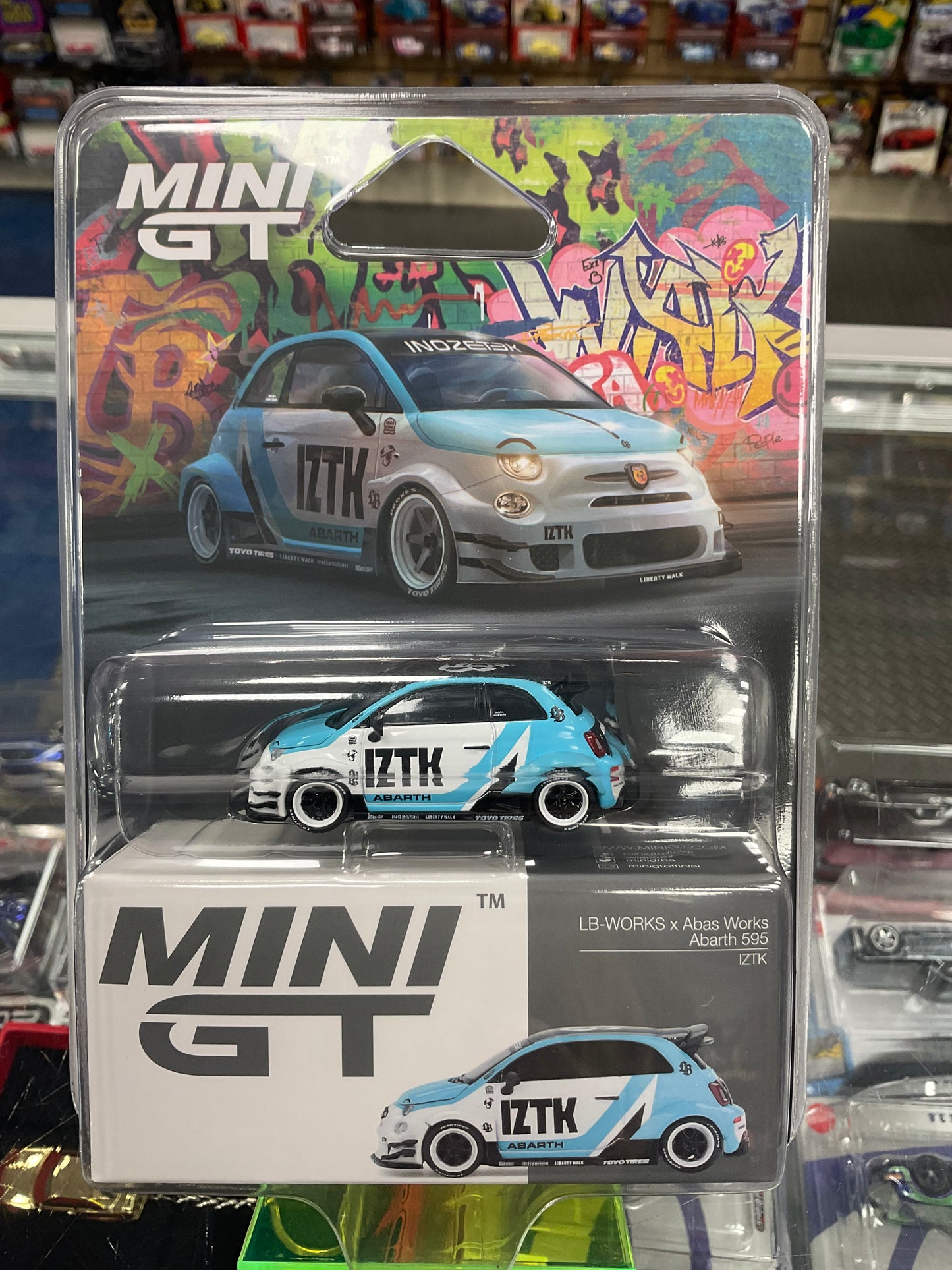 MiniGT 1051 LB-WORKS x Abas Works Abarth 595 IZTK