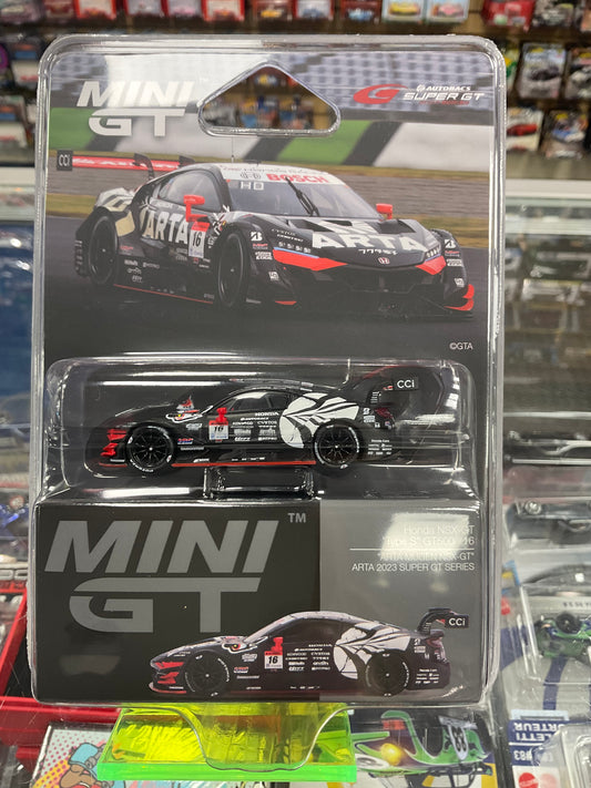MiniGT 787 Honda NSX-GT “Type S" GT500 #16 “ARTA MUGEN NSX-GT" ARTA 2023 SUPER GT SERIES