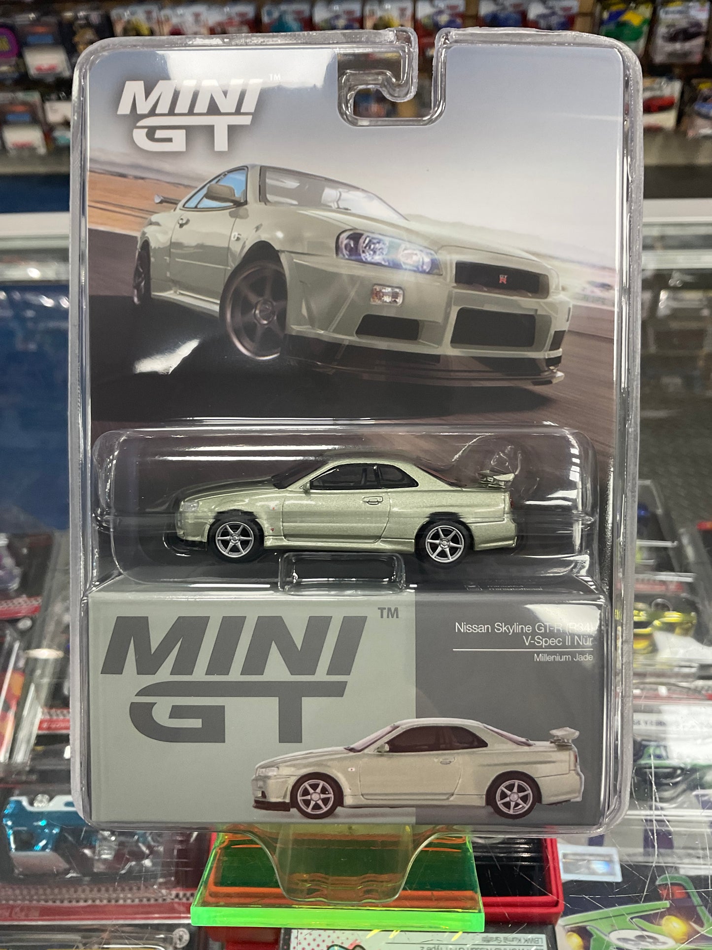 MiniGT 1003 Nissan Skyline GT-R (R34) V-Spec Il Nür