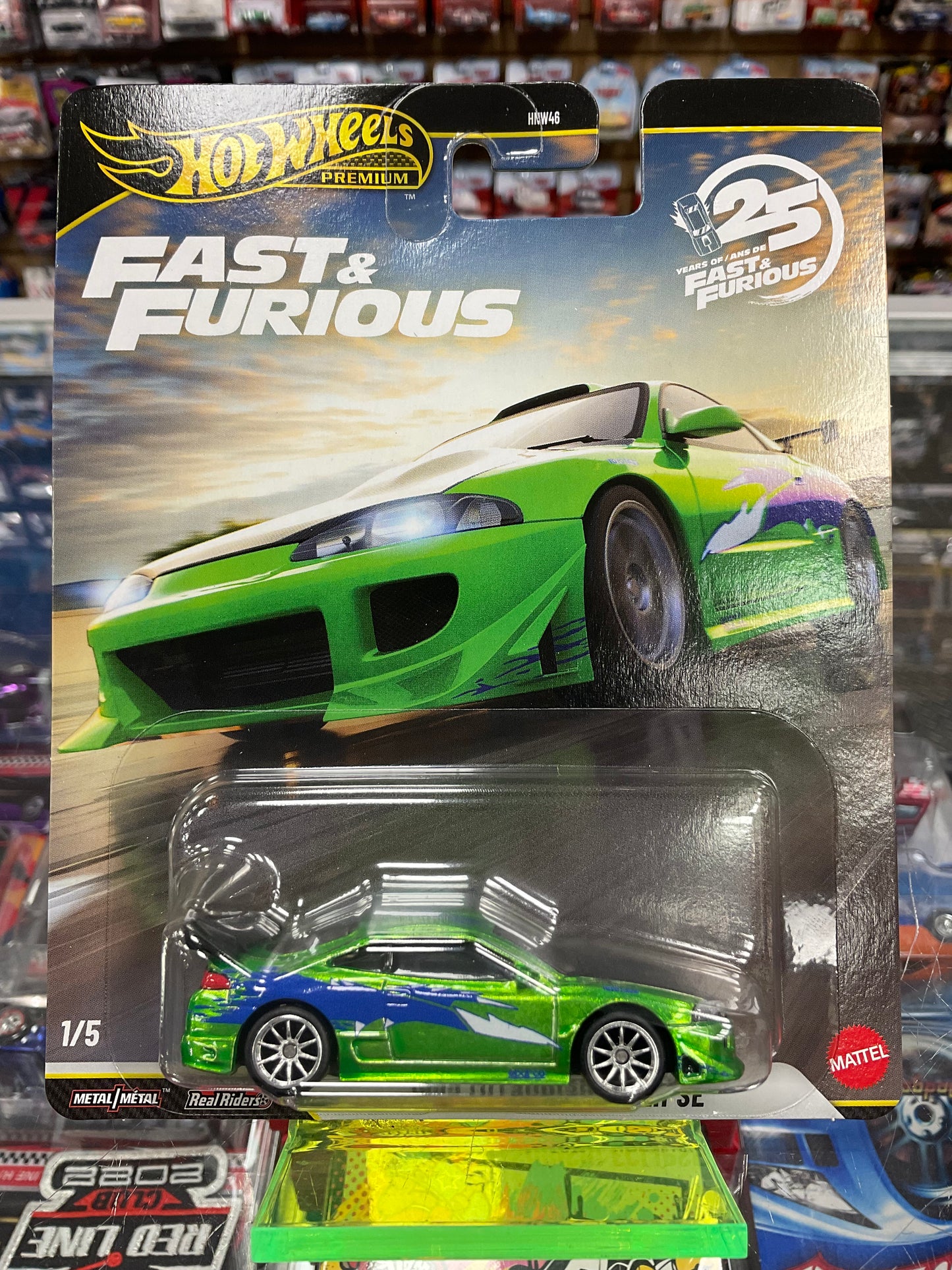 Hot Wheels 25 Years of Fast & Furious Set