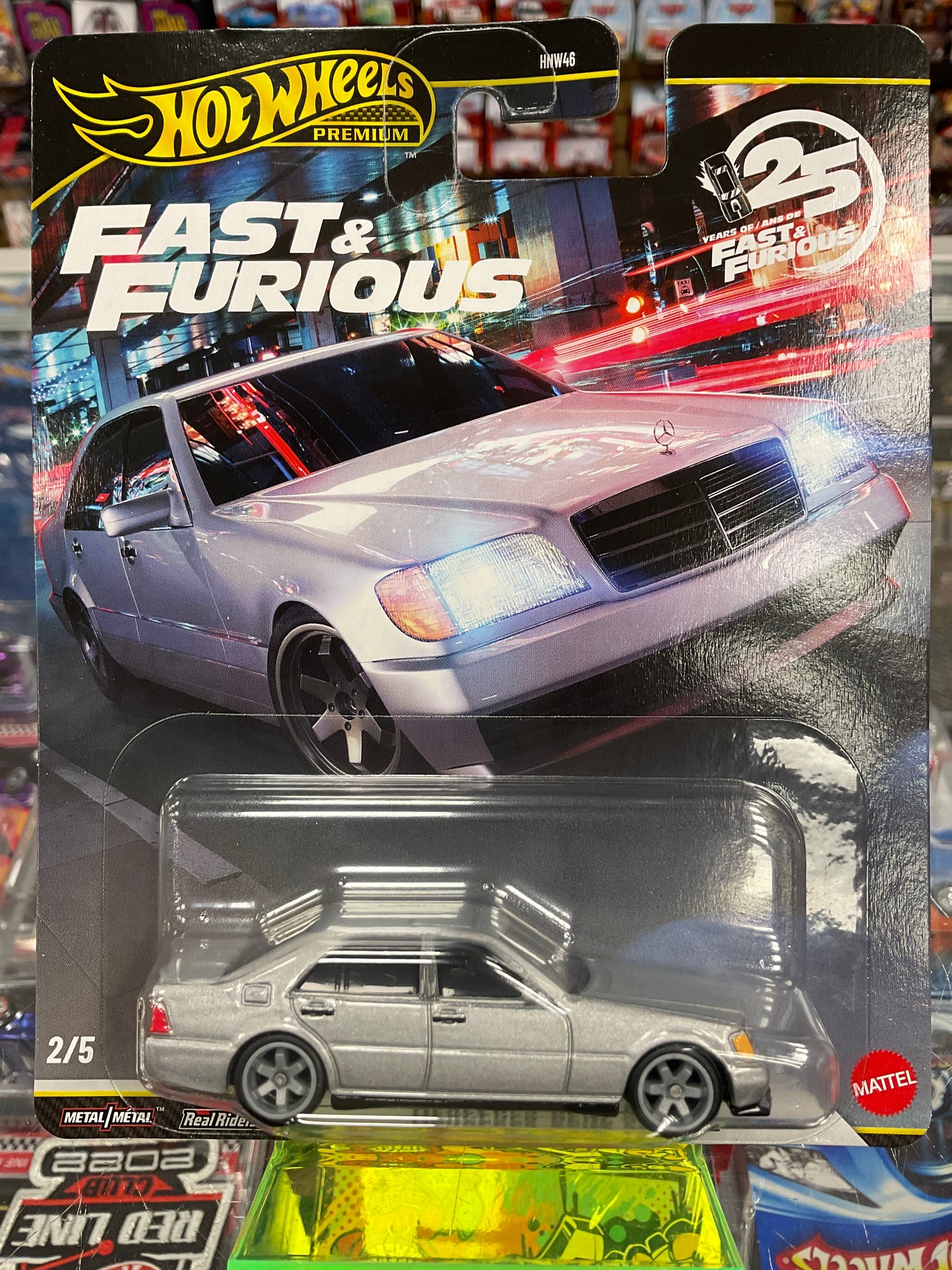 Hot Wheels 25 Years of Fast & Furious Set